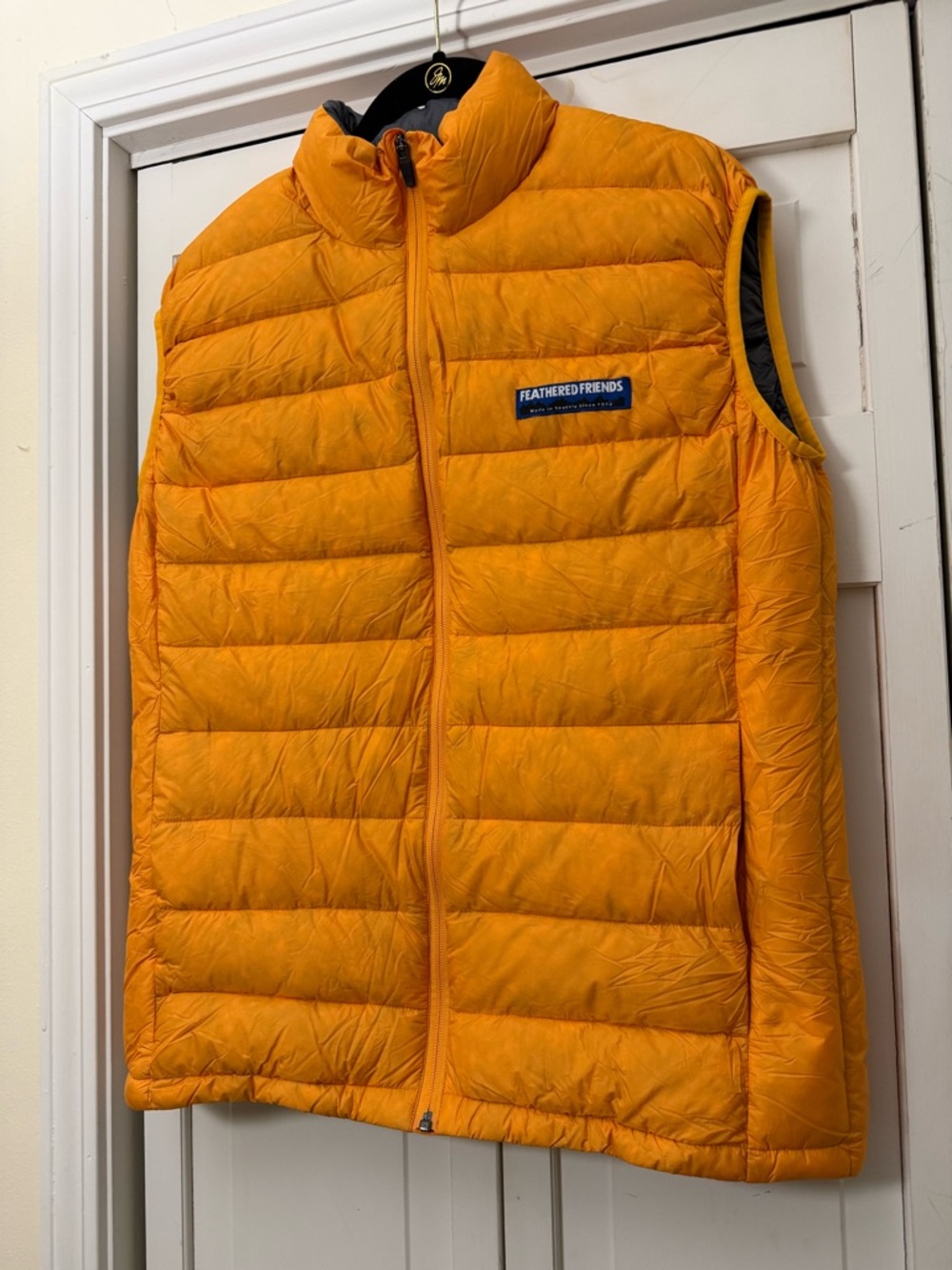 Feathered Friends Men’s Down Vest - Sunburst Medium